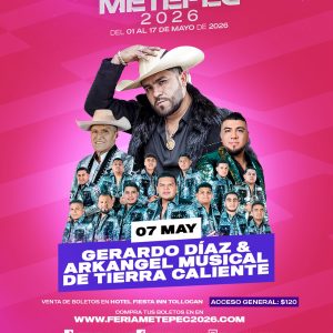 Gerardo Díaz & Arkangel Musical - 07 Mayo